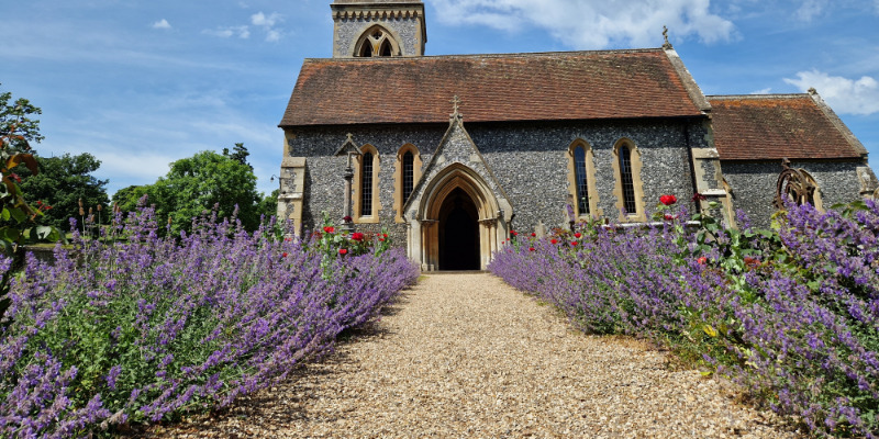 Gravel Path to StMarks