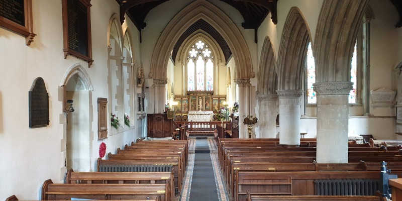 wide nave